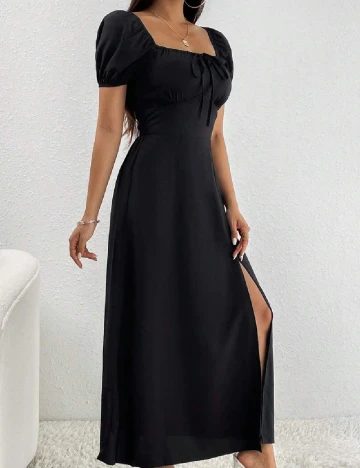 Rochie lunga SHEIN, negru Negru