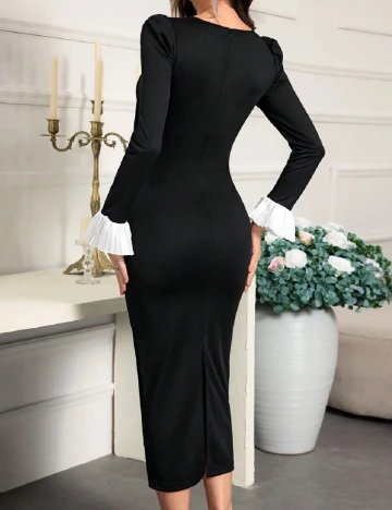 Rochie medie SHEIN, negru Negru