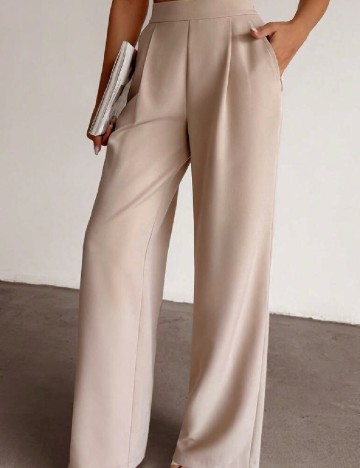 Pantaloni SHEIN, crem