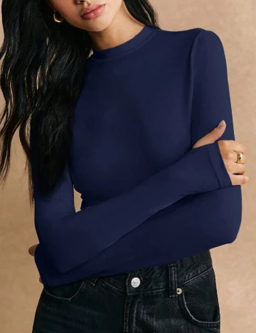 Bluza SHEIN, bleumarin Albastru