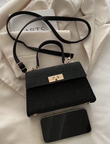 Geanta SHEIN, negru Negru