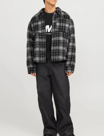Jacheta Jack&Jones, gri Gri