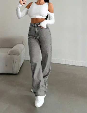 Blugi SHEIN, gri Gri