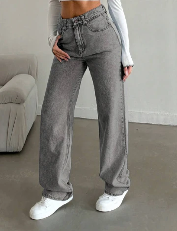 Blugi SHEIN, gri Gri