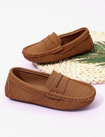 
						Mocasini Shein Kids, maro