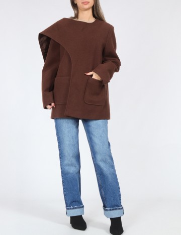 
						Palton Vero Moda, maro