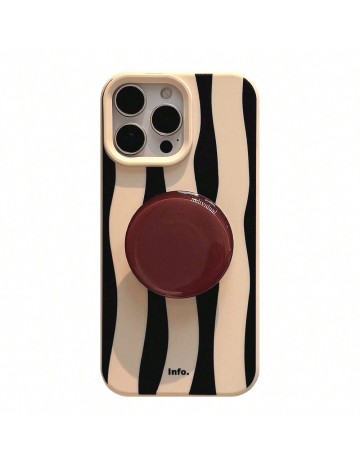 Husa iPhone 14 Pro Max SHEIN, bej/negru