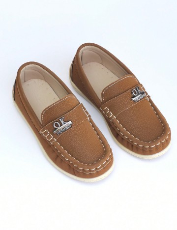 
						Mocasini Shein Kids, maro