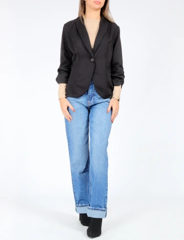 Sacou SHEIN, negru Negru