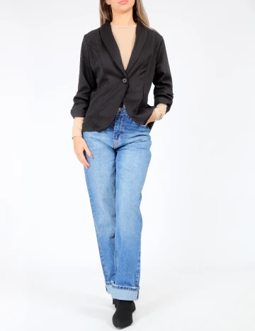 Sacou SHEIN, negru Negru