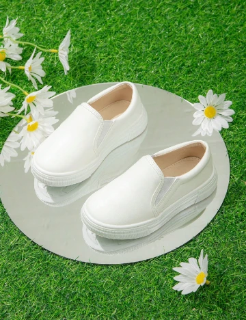 Espadrile SHEIN, alb Alb
