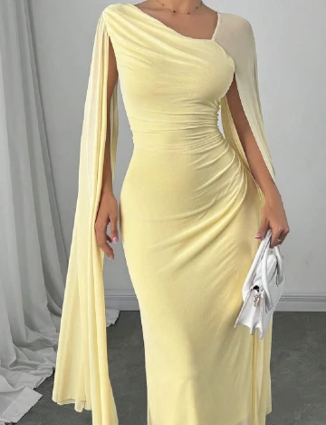 Rochie lunga SHEIN, galben Galben