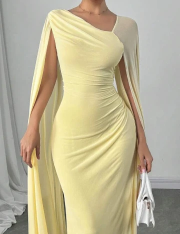 Rochie lunga SHEIN, galben Galben