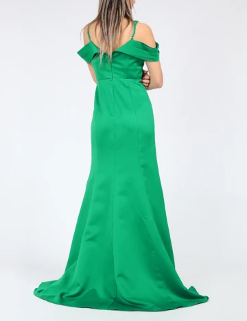 Rochie lunga Moevio, verde Verde