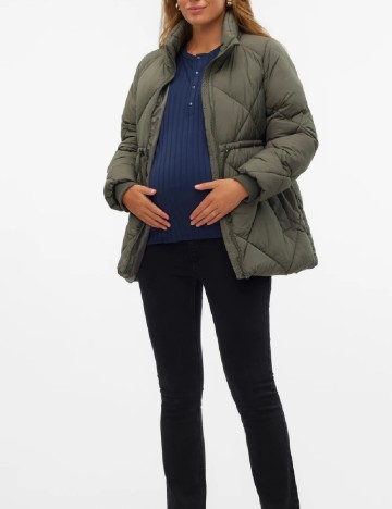 Geaca Mamalicious, verde