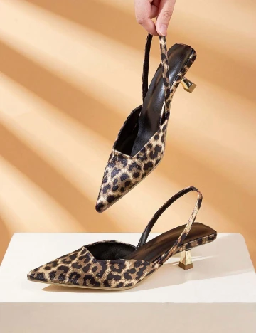 Pantofi SHEIN, animal print Animal print