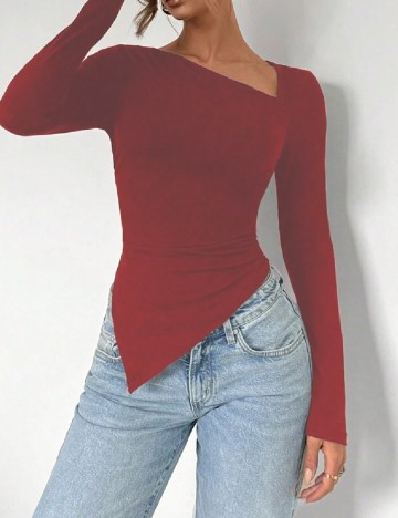 Bluza SHEIN, rosu