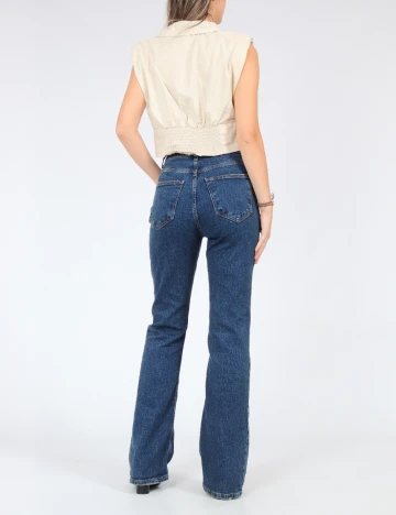 Blugi SHEIN, bleumarin Albastru
