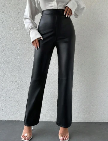 Pantaloni SHEIN, negru Negru