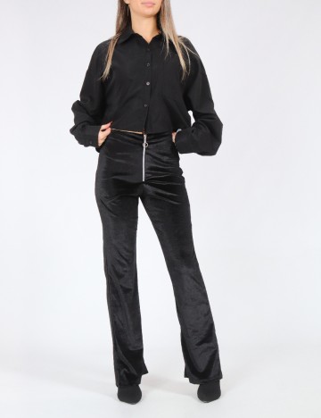 
						Pantaloni SHEIN, negru