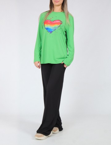 Bluza SHEIN, verde