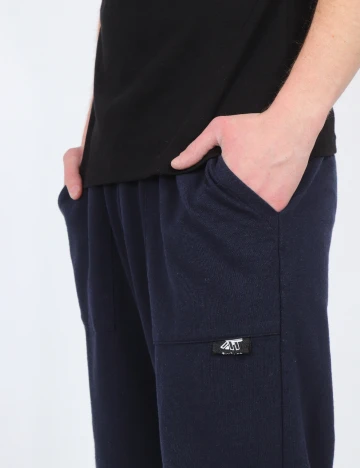 Pantaloni SHEIN, bleumarin Albastru