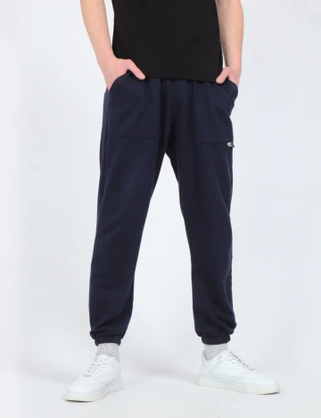 Pantaloni SHEIN, bleumarin Albastru