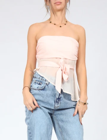 Top SHEIN, piersica Roz