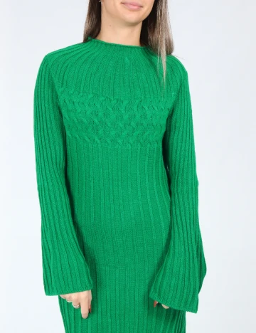 Rochie medie SHEIN, verde Verde
