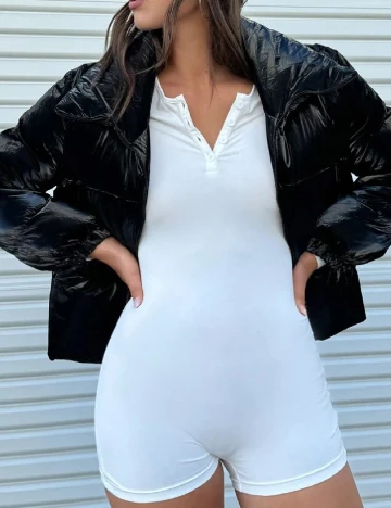 Geaca SHEIN, negru Negru