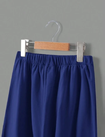 Compleu Shein Kids, alb/albastru Albastru