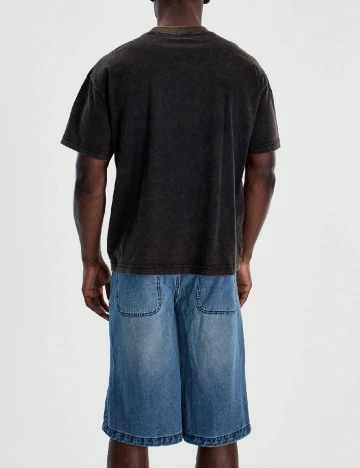 Tricou SHEIN, gri inchis Gri