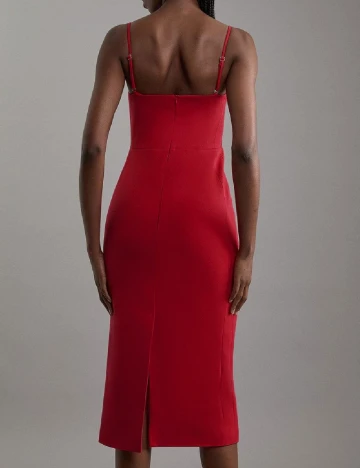 Rochie medie Karen Millen, rosu Rosu