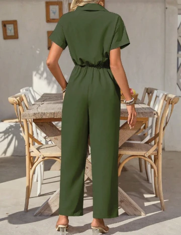 Salopeta SHEIN, kaki Verde