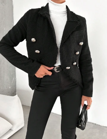 Jacheta SHEIN, negru Negru