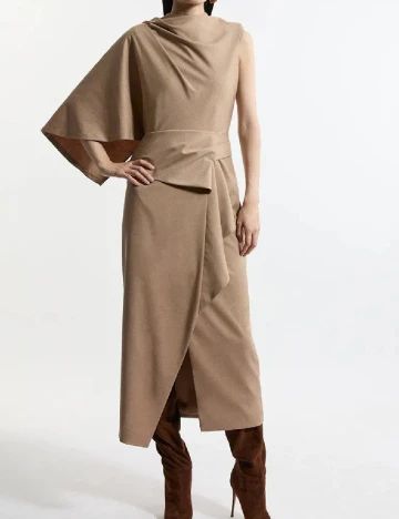 Rochie medie Karen Millen, maro Maro