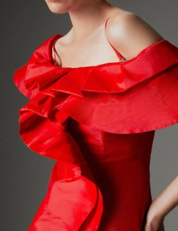Rochie scurta Karen Millen, rosu Rosu