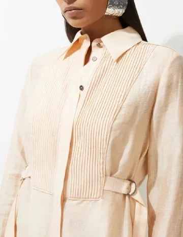 Rochie medie Karen Millen, crem Crem