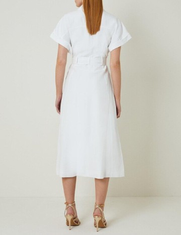 Rochie medie Karen Millen, alb