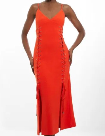 
						Rochie medie Karen Millen, portocaliu