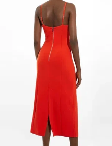 Rochie medie Karen Millen, portocaliu Portocaliu