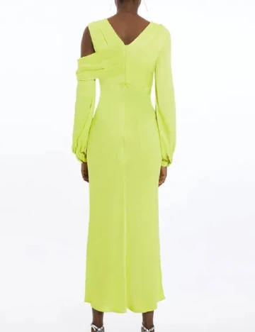 Rochie lunga Karen Millen, verde Verde