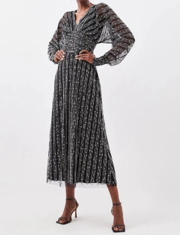 Rochie medie Karen Millen, negru