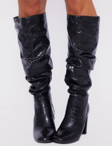 Cizme PrettyLittleThing, negru Negru