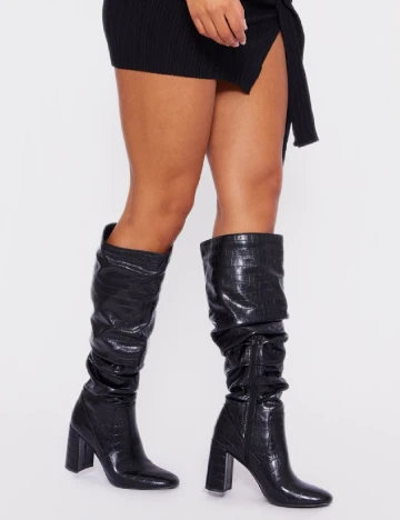 Cizme PrettyLittleThing, negru Negru