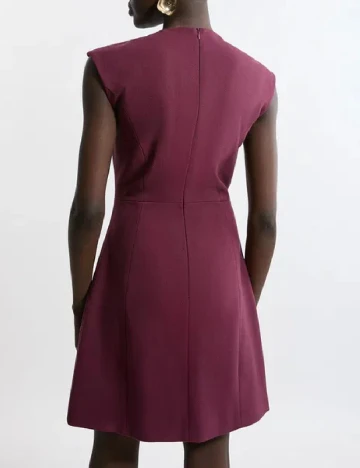 Rochie scurta Karen Millen, mov Mov