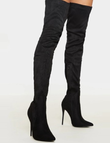 
						Cizme PrettyLittleThing, negru