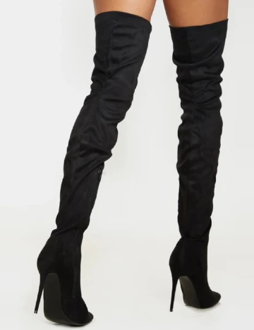 Cizme PrettyLittleThing, negru Negru