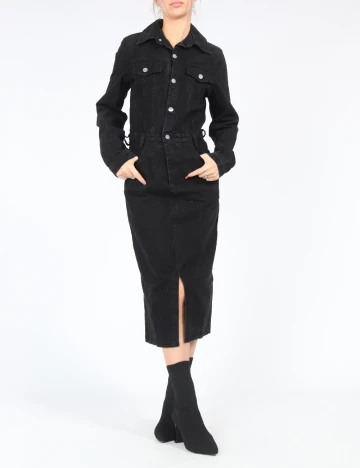 Rochie lunga SHEIN, negru Negru