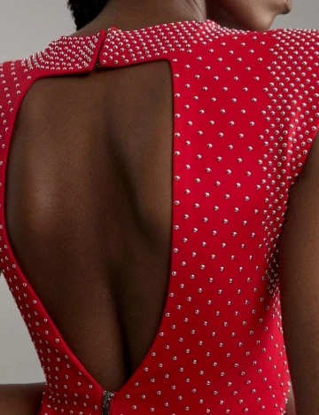 Rochie scurta Karen Millen, rosu Rosu